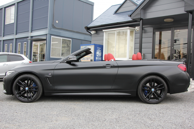 BMW 4シリーズ 440i ｶﾌﾞﾘｵﾚ Mｽﾎﾟｰﾂ ﾌｧｽﾄﾄﾗｯｸ&ﾌﾟﾗｽP LCI後期 ﾏｯﾄﾞﾌﾞﾗｯｸﾎﾞﾃﾞｨ ﾌﾙﾗｯﾋﾟﾝｸﾞｴｱｶﾗｰ ﾋｰﾀｰ赤革 追従ACC LEDﾍｯﾄﾞﾗｲﾄ ﾊｰﾏﾝｶｰﾄﾞﾝｻﾗｳﾝﾄﾞLEDﾍｯﾄﾞﾗｲﾄ&ﾃｰﾙ ｱﾀﾞﾌﾟﾃｨﾌﾞMｻｽ 19AW 追従ACC HUD 2年保証