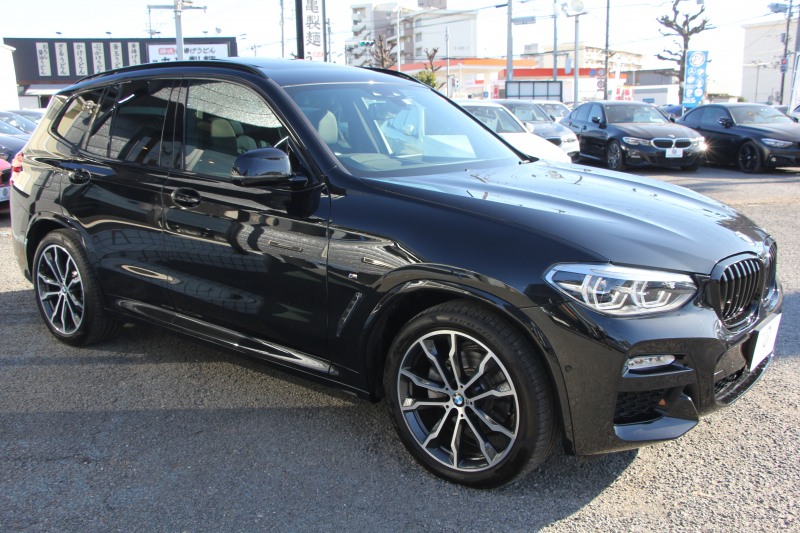 BMW X3 Xdrive20d Mｽﾎﾟｰﾂ ﾊｲﾗｲﾝ ｾﾚｸﾄP ﾊﾟﾉﾗﾏｻﾝﾙｰﾌ 全席ﾋｰﾀｰ黒革 ﾊｰﾏﾝｶｰﾄﾞﾝｻﾗｳﾝﾄﾞｵﾌﾟｼｮﾝ20AW ｱﾝﾋﾞｴﾝﾄﾗｲﾄ HUD 追従ACC ｽﾃｱﾘﾝｸﾞｻﾎﾟｰﾄ ﾀｯﾁ画面HDDﾅﾋﾞTV 360度ｶﾒﾗ LEDﾍｯﾄﾞﾗｲﾄ ｵｰﾄﾊｲﾋﾞｰﾑ 電動ﾄﾗﾝｸ 2年保証