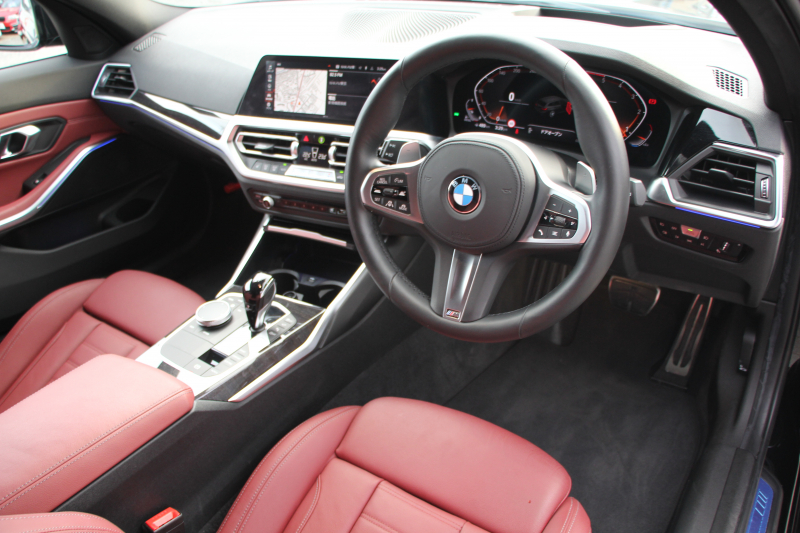 BMW 3シリーズ 320d Xdrive ﾂｰﾘﾝｸﾞMｽﾎﾟｰﾂ ﾊｲﾗｲﾝ ｺﾝﾌｫｰﾄP 1ｵﾅ 4WD ﾀｺﾗﾚｯﾄﾞﾚｻﾞｰ ｼｰﾄﾋｰﾀｰ ﾗﾝﾊﾞｰｻﾎﾟｰﾄ Pｱｼｽﾄﾌﾟﾗｽ 360度ｶﾒﾗ 追従ACC ｽﾃｱﾘﾝｸﾞｻﾎﾟｰﾄ BMWﾗｲﾌﾞｺｯｸﾋﾟｯﾄﾞﾀｯﾁﾊﾟﾈﾙ対応新HDDﾅﾋﾞApplecarplay 電動ﾄﾗﾝｸ ｵﾌﾟｼｮﾝ19AW 2年保証