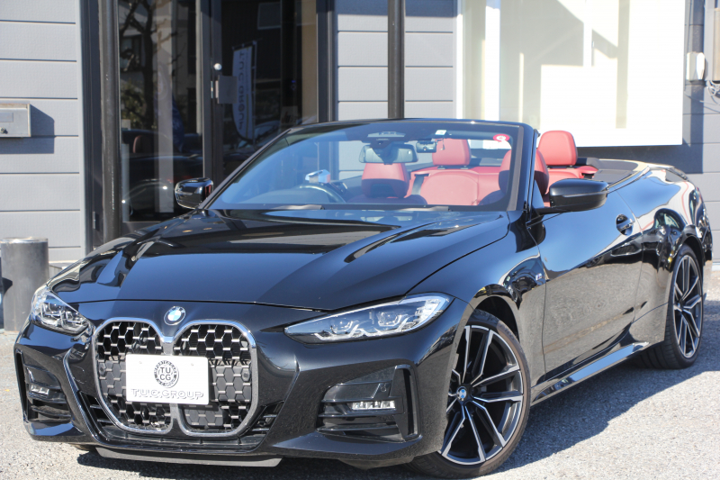 BMW 4シリーズ 420i ｶﾌﾞﾘｵﾚ Mｽﾎﾟｰﾂ 新車保証R7年7月迄 電動ｵｰﾌﾟﾝ ﾀｺﾗﾚｯﾄﾞﾚｻﾞｰ ｴｱｶﾗｰ ｵﾌﾟｼｮﾝ19AW 追従ACC ｽﾃｱﾘﾝｸﾞｻﾎﾟｰﾄ LEDﾍｯﾄﾞﾗｲﾄ ｵｰﾄﾊｲﾋﾞｰﾑ Applecarplay対応 HDDﾅﾋﾞPｱｼｽﾄ ｱﾝﾋﾞｴﾝﾄﾗｲﾄ 2年保証