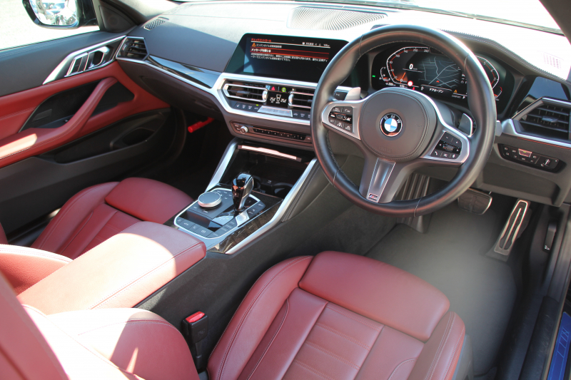 BMW 4シリーズ 420i ｶﾌﾞﾘｵﾚ Mｽﾎﾟｰﾂ 新車保証R7年7月迄 電動ｵｰﾌﾟﾝ ﾀｺﾗﾚｯﾄﾞﾚｻﾞｰ ｴｱｶﾗｰ ｵﾌﾟｼｮﾝ19AW 追従ACC ｽﾃｱﾘﾝｸﾞｻﾎﾟｰﾄ LEDﾍｯﾄﾞﾗｲﾄ ｵｰﾄﾊｲﾋﾞｰﾑ Applecarplay対応 HDDﾅﾋﾞPｱｼｽﾄ ｱﾝﾋﾞｴﾝﾄﾗｲﾄ 2年保証