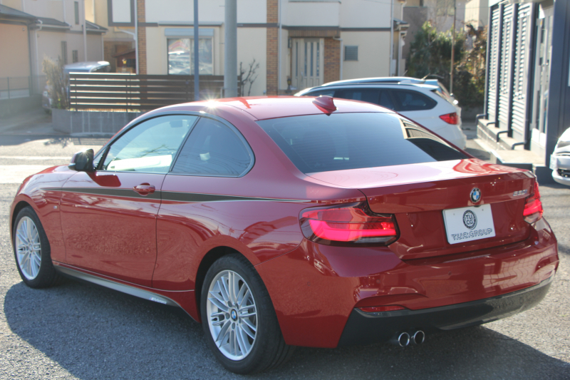 BMW 2シリーズ 220i ｸｰﾍﾟMｽﾎﾟｰﾂ LCI後期 LEDﾍｯﾄﾞﾗｲﾄ&LEDﾃｰﾙ ｼｰﾄﾋｰﾀｰ 変更後ﾀｯﾁ画面HDDﾅﾋﾞﾌﾙｾｸﾞTV Bｶﾒﾗ Bluetooth接続 Pｱｼｽﾄ 衝突軽減ﾌﾞﾚｰｷ 車線逸脱警告 歩行者警告 ｸﾙｺﾝ 専用ｴｱﾛ ｽﾏｰﾄｷｰ 8速AT 直噴ﾀｰﾎﾞ2年保証