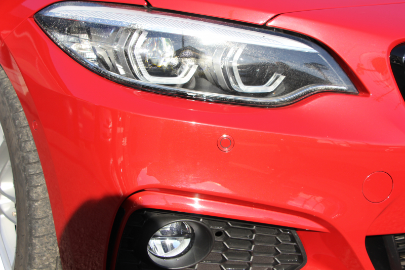 BMW 2シリーズ 220i ｸｰﾍﾟMｽﾎﾟｰﾂ LCI後期 LEDﾍｯﾄﾞﾗｲﾄ&LEDﾃｰﾙ ｼｰﾄﾋｰﾀｰ 変更後ﾀｯﾁ画面HDDﾅﾋﾞﾌﾙｾｸﾞTV Bｶﾒﾗ Bluetooth接続 Pｱｼｽﾄ 衝突軽減ﾌﾞﾚｰｷ 車線逸脱警告 歩行者警告 ｸﾙｺﾝ 専用ｴｱﾛ ｽﾏｰﾄｷｰ 8速AT 直噴ﾀｰﾎﾞ2年保証