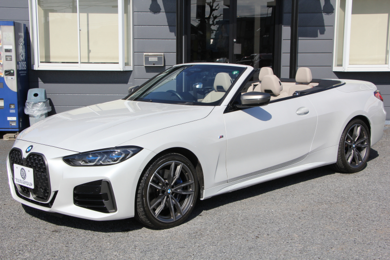 BMW 4シリーズ M440i Xdrive ｶﾌﾞﾘｵﾚ ｺﾝﾌｫｰﾄP 4WD 1ｵﾅ ｱﾝｿﾗｼﾞｯﾄｼﾙﾊﾞｰｿﾌﾄﾄｯﾌﾟ真珠色 ｵｲｽﾀｰﾚｻﾞｰ ｴｱｶﾗｰ ﾚｰｻﾞｰﾗｲﾄ ﾊｰﾏﾝｶｰﾄﾞﾝ 直6ﾀｰﾎﾞ387馬力 可変Mｻｽ 専用ﾌﾞﾚｰｷ&ﾃﾞﾌ BMWﾗｲﾌﾞｺｯｸﾋﾟｯﾄ Applecarplay対応 HDDﾅﾋﾞ360度ｶﾒﾗ HUD 2年保証