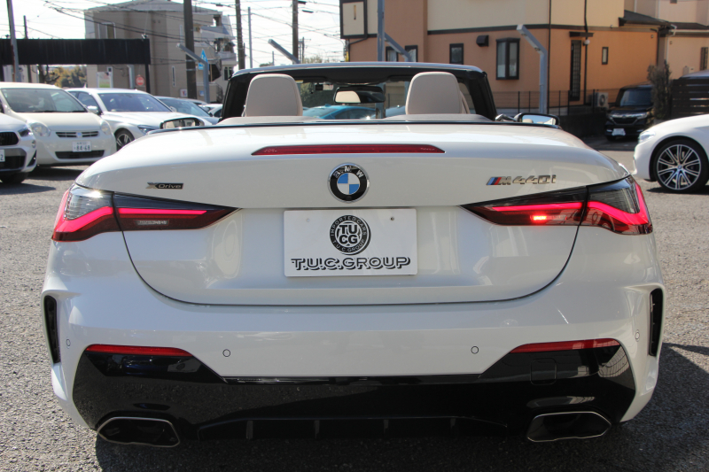 BMW 4シリーズ M440i Xdrive ｶﾌﾞﾘｵﾚ ｺﾝﾌｫｰﾄP 4WD 1ｵﾅ ｱﾝｿﾗｼﾞｯﾄｼﾙﾊﾞｰｿﾌﾄﾄｯﾌﾟ真珠色 ｵｲｽﾀｰﾚｻﾞｰ ｴｱｶﾗｰ ﾚｰｻﾞｰﾗｲﾄ ﾊｰﾏﾝｶｰﾄﾞﾝ 直6ﾀｰﾎﾞ387馬力 可変Mｻｽ 専用ﾌﾞﾚｰｷ&ﾃﾞﾌ BMWﾗｲﾌﾞｺｯｸﾋﾟｯﾄ Applecarplay対応 HDDﾅﾋﾞ360度ｶﾒﾗ HUD 2年保証