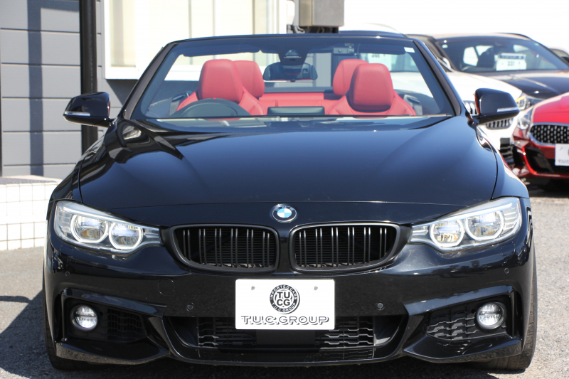 BMW 4シリーズ 435i ｶﾌﾞﾘｵﾚ Mｽﾎﾟｰﾂ 直6ﾀｰﾎﾞ306馬力 ﾋｰﾀｰ赤革 ﾊｲﾊﾟｰﾌｫｰｼﾞﾄﾞ20AW ﾋﾞﾙｼｭﾀｲﾝ車高調 Mﾊﾟﾌｫｰﾏﾝｽﾌﾞﾚｰｷ ｵﾚﾝｼﾞｷｬﾘﾊﾟｰ 追従ACC HUD LEDﾍｯﾄﾞﾗｲﾄ 衝突軽減ﾌﾞﾚｰｷ 車線逸脱警告 歩行者警告 HDDﾅﾋﾞTV 2年保証