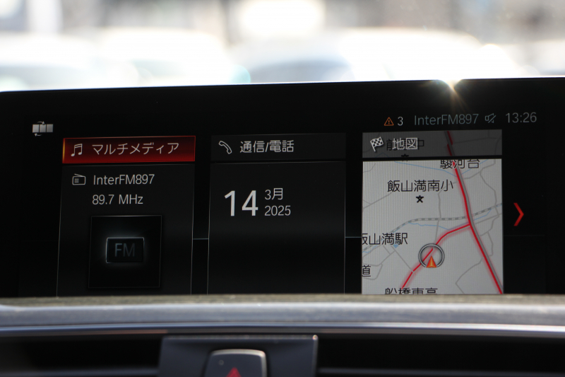 BMW 3シリーズ 320d Mｽﾎﾟｰﾂ 最終ﾓﾃﾞﾙ 8C新ｴﾝｼﾞﾝ ｻﾝﾙｰﾌ ﾋｰﾀｰ黒革 液晶ﾒｰﾀｰ 追従ACC LEDﾍｯﾄﾞﾗｲﾄ&ﾃｰﾙ ﾀｯﾁ画面対応HDDﾅﾋﾞBluetooth接続 Mﾊﾟﾌｫｰﾏﾝｽｽﾎﾟｲﾗｰ ﾚｰﾝﾁｪﾝｼﾞ警告 衝突軽減ﾌﾞﾚｰｷ 車線逸脱警告 歩行者警告 2年保証