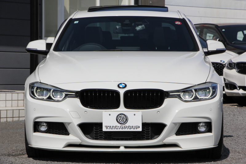 BMW 3シリーズ 320d Mｽﾎﾟｰﾂ 最終ﾓﾃﾞﾙ 8C新ｴﾝｼﾞﾝ ｻﾝﾙｰﾌ ﾋｰﾀｰ黒革 液晶ﾒｰﾀｰ 追従ACC LEDﾍｯﾄﾞﾗｲﾄ&ﾃｰﾙ ﾀｯﾁ画面対応HDDﾅﾋﾞBluetooth接続 Mﾊﾟﾌｫｰﾏﾝｽｽﾎﾟｲﾗｰ ﾚｰﾝﾁｪﾝｼﾞ警告 衝突軽減ﾌﾞﾚｰｷ 車線逸脱警告 歩行者警告 2年保証