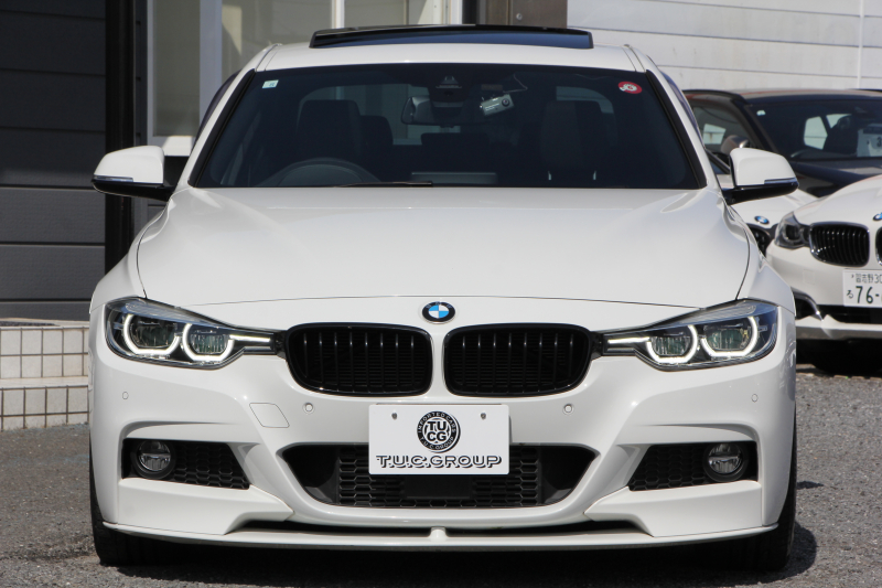 BMW 3シリーズ 320d Mｽﾎﾟｰﾂ 最終ﾓﾃﾞﾙ 8C新ｴﾝｼﾞﾝ ｻﾝﾙｰﾌ ﾋｰﾀｰ黒革 液晶ﾒｰﾀｰ 追従ACC LEDﾍｯﾄﾞﾗｲﾄ&ﾃｰﾙ ﾀｯﾁ画面対応HDDﾅﾋﾞBluetooth接続 Mﾊﾟﾌｫｰﾏﾝｽｽﾎﾟｲﾗｰ ﾚｰﾝﾁｪﾝｼﾞ警告 衝突軽減ﾌﾞﾚｰｷ 車線逸脱警告 歩行者警告 2年保証