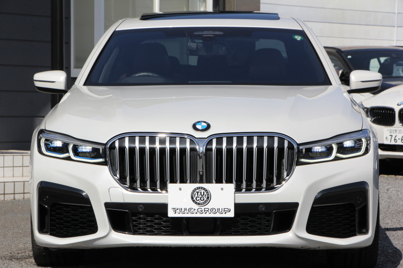 BMW 7シリーズ 740i Mｽﾎﾟｰﾂ ｲﾉﾍﾞｰｼｮﾝP 後期☆期間限定掲載 特選車☆ｻﾝﾙｰﾌ ﾚｰｻﾞｰﾗｲﾄ ﾓｶﾅｯﾊﾟﾚｻﾞｰ 全席ﾋｰﾀｰ&ﾍﾞﾝﾁﾚｰｼｮﾝ ｿﾌﾄｸﾛｰｽﾞﾄﾞｱ BMW ﾗｲﾌﾞｺｯｸﾋﾟｯﾄﾞApplecarplay 追従ACC ｽﾃｱﾘﾝｸﾞｻﾎﾟｰﾄ HUD ﾊｰﾏﾝｶｰﾄﾞﾝｻﾗｳﾝﾄﾞ真珠色 2年保証