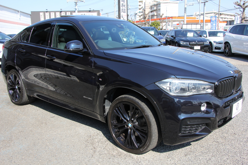 BMW X6 Xdrive35i Mｽﾎﾟｰﾂ ｾﾚｸﾄP 変更後ﾓﾃﾞﾙ ｻﾝﾙｰﾌ 全席ﾋｰﾀｰ黒革 LEDﾍｯﾄﾞﾗｲﾄ ｱﾀﾞﾌﾟﾃｨﾌﾞMｻｽ Mﾊﾟﾌｫｰﾏﾝｽ21AW 全ﾄﾞｱｿﾌﾄｸﾛｰｽﾞ変更後ﾀｯﾁ画面HDDﾅﾋﾞTV 360度ｶﾒﾗ 電動ﾄﾗﾝｸ 追従ACC HUD 衝突軽減ﾌﾞﾚｰｷ 2年保証