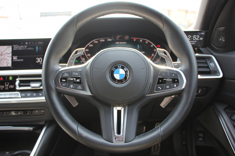BMW 3シリーズ M340i Xdrive ｲﾉﾍﾞｰｼｮﾝP 4WD 387馬力 直6ﾀｰﾎﾞﾋｰﾀｰ黒革 ﾚｰｻﾞｰLEDﾗｲﾄ BBSRE-V7 19AW MSSｽﾌﾟﾘﾝｸﾞKIT  Mﾊﾟﾌｫｰﾏﾝｽﾌﾛﾝﾄｽﾎﾟｲﾗｰ ｱﾀﾞﾌﾟﾃｨﾌﾞMｻｽ HUD ｼﾞｪｽﾁｬｰｺﾝﾄﾛｰﾙ 360度ｶﾒﾗ 追従ACC ｽﾃｱﾘﾝｸﾞｻﾎﾟｰﾄ ﾊｰﾏﾝｶｰﾄﾞﾝｻﾗｳﾝﾄﾞ2年保証