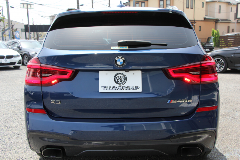 BMW X3 M40d ｾﾚｸﾄP 326馬力 3.0Lﾃﾞｨｰｾﾞﾙﾀｰﾎﾞﾊﾟﾉﾗﾏｻﾝﾙｰﾌ 全席ﾋｰﾀｰ黒革 ﾊｰﾏﾝｶｰﾄﾞﾝｻｳﾝﾄﾞHUD 専用21AW Mｽﾎﾟｰﾂﾃﾞﾌ&ﾌﾞﾚｰｷ 追従ACC ｽﾃｱﾘﾝｸﾞｻﾎﾟｰﾄ ﾀｯﾁ画面HDDﾅﾋﾞTV 360度ｶﾒﾗ ｱﾝﾋﾞｴﾝﾄﾗｲﾄ 電動ﾄﾗﾝｸ LEDﾍｯﾄﾞﾗｲﾄ 2年保証