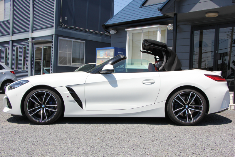 BMW Z4 Sdrive20i Mｽﾎﾟｰﾂ ﾌｧｽﾄﾄﾗｯｸP 受注生産OPﾚｯﾄﾞﾚｻﾞｰ Mｽﾎﾟｰﾂｼｰﾄ 可変Mｻｽ Mｽﾎﾟｰﾂﾌﾞﾚｰｷ 19AW ﾜｲﾔﾚｽ充電 LEDﾍｯﾄﾞﾗｲﾄ 追従ACC BMWﾗｲﾌﾞｺｯｸﾋﾟｯﾄ ﾀｯﾁ画面HDDﾅﾋﾞｱﾝﾋﾞｴﾝﾄﾗｲﾄ HiFiｽﾋﾟｰｶｰ 後退ｱｼｽﾄ ｽﾏｰﾄｷｰ 2年保証