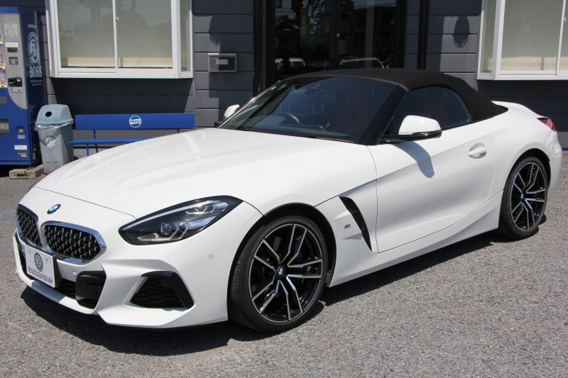 BMW Z4 Sdrive20i Mｽﾎﾟｰﾂ ﾌｧｽﾄﾄﾗｯｸP 受注生産OPﾚｯﾄﾞﾚｻﾞｰ Mｽﾎﾟｰﾂｼｰﾄ 可変Mｻｽ Mｽﾎﾟｰﾂﾌﾞﾚｰｷ 19AW ﾜｲﾔﾚｽ充電 LEDﾍｯﾄﾞﾗｲﾄ 追従ACC BMWﾗｲﾌﾞｺｯｸﾋﾟｯﾄ ﾀｯﾁ画面HDDﾅﾋﾞｱﾝﾋﾞｴﾝﾄﾗｲﾄ HiFiｽﾋﾟｰｶｰ 後退ｱｼｽﾄ ｽﾏｰﾄｷｰ 2年保証