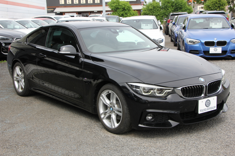 BMW 4シリーズ 420i ｸｰﾍﾟMｽﾎﾟｰﾂ 後期 追従ACC ﾚｰﾝﾁｪﾝｼﾞ警告 LEDﾍｯﾄﾞﾗｲﾄ&ﾃｰﾙ ｼｰﾄﾋｰﾀｰ ﾀｯﾁ画面HDDﾅﾋﾞﾌﾙｾｸﾞTV 液晶ﾒｰﾀｰ 衝突軽減ﾌﾞﾚｰｷ 車線逸脱警告 歩行者警告 Bｶﾒﾗ Bluetooth接続 ﾊﾟﾄﾞﾙｼﾌﾄ ｽﾏｰﾄｷｰ 2年保証