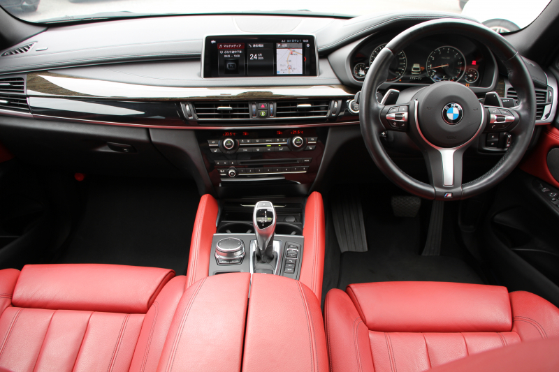 BMW X6 Xdrive35i Mｽﾎﾟｰﾂ ｾﾚｸﾄ&ﾌﾟﾗｲﾑP 最終ﾓﾃﾞﾙ ｻﾝﾙｰﾌ 全席ﾋｰﾀｰ赤革 液晶ﾒｰﾀｰ ﾊｰﾏﾝｶｰﾄﾞﾝｻﾗｳﾝﾄﾞLEDﾍｯﾄﾞﾗｲﾄ ｱﾀﾞﾌﾟﾃｨﾌﾞMｻｽ 全ﾄﾞｱｿﾌﾄｸﾛｰｽﾞ変更後ﾀｯﾁ画面HDDﾅﾋﾞ360度ｶﾒﾗ 電動ﾄﾗﾝｸ 追従ACC HUD 2年保証