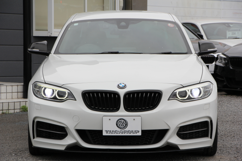 BMW 2シリーズ M240i ｸｰﾍﾟ変更後NEWｴﾝｼﾞﾝ B58直6ﾀｰﾎﾞ340馬力 ﾋｰﾀ-黒革 ｱﾀﾞﾌﾟﾃｨﾌﾞMｻｽ Mspﾌﾞﾚｰｷ HDDﾅﾋﾞBluetooth接続 Bｶﾒﾗ 衝突軽減ﾌﾞﾚｰｷ 車線逸脱警告 歩行者警告 ﾌﾞﾚｰｷ付ｸﾙｺﾝ ｽﾏｰﾄｷｰ ﾊﾟﾄﾞﾙｼﾌﾄ 2年保証