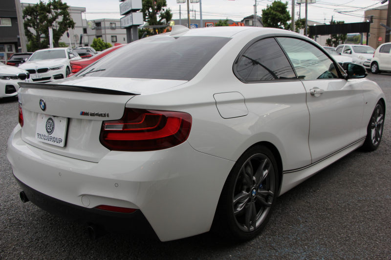 BMW 2シリーズ M240i ｸｰﾍﾟ変更後NEWｴﾝｼﾞﾝ B58直6ﾀｰﾎﾞ340馬力 ﾋｰﾀ-黒革 ｱﾀﾞﾌﾟﾃｨﾌﾞMｻｽ Mspﾌﾞﾚｰｷ HDDﾅﾋﾞBluetooth接続 Bｶﾒﾗ 衝突軽減ﾌﾞﾚｰｷ 車線逸脱警告 歩行者警告 ﾌﾞﾚｰｷ付ｸﾙｺﾝ ｽﾏｰﾄｷｰ ﾊﾟﾄﾞﾙｼﾌﾄ 2年保証