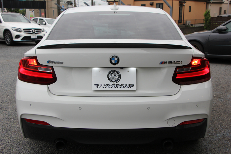 BMW 2シリーズ M240i ｸｰﾍﾟ変更後NEWｴﾝｼﾞﾝ B58直6ﾀｰﾎﾞ340馬力 ﾋｰﾀ-黒革 ｱﾀﾞﾌﾟﾃｨﾌﾞMｻｽ Mspﾌﾞﾚｰｷ HDDﾅﾋﾞBluetooth接続 Bｶﾒﾗ 衝突軽減ﾌﾞﾚｰｷ 車線逸脱警告 歩行者警告 ﾌﾞﾚｰｷ付ｸﾙｺﾝ ｽﾏｰﾄｷｰ ﾊﾟﾄﾞﾙｼﾌﾄ 2年保証