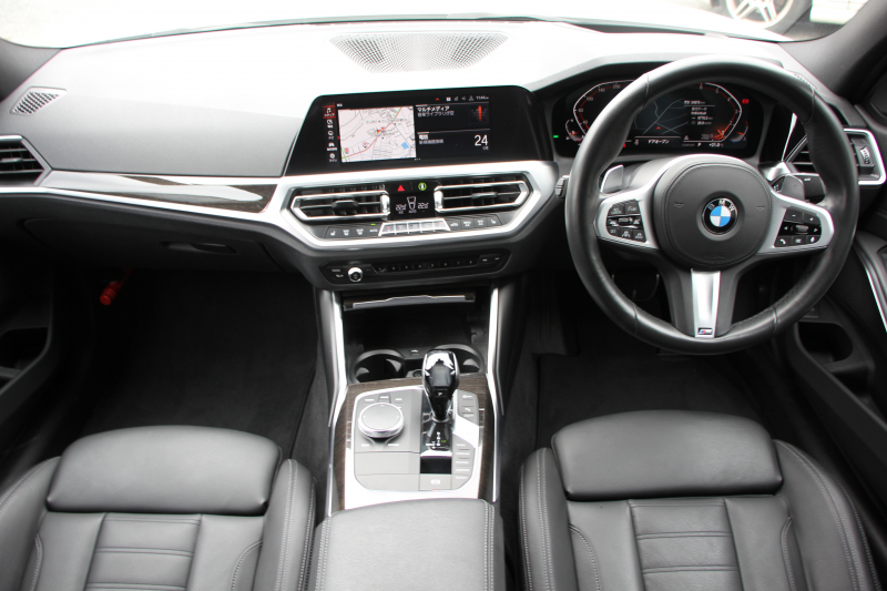BMW 3シリーズ 320i Mｽﾎﾟｰﾂ ﾊｲﾗｲﾝ ﾌｧｽﾄﾄﾗｯｸ&ｺﾝﾌｫｰﾄP ﾋｰﾀｰ黒革 HUD ｱﾀﾞﾌﾟﾃｨﾌﾞMｻｽ Mspﾌﾞﾚｰｷ 19AW ﾀｯﾁﾊﾟﾈﾙ対応HDDﾅﾋﾞｱｯﾌﾟﾙｶｰﾌﾟﾚｲ 電動ﾄﾗﾝｸ LEDﾍｯﾄﾞﾗｲﾄ ｵｰﾄﾊｲﾋﾞｰﾑ Pｱｼｽﾄ 追従ACC ｽﾃｱｻﾎﾟｰﾄ 2年保証
