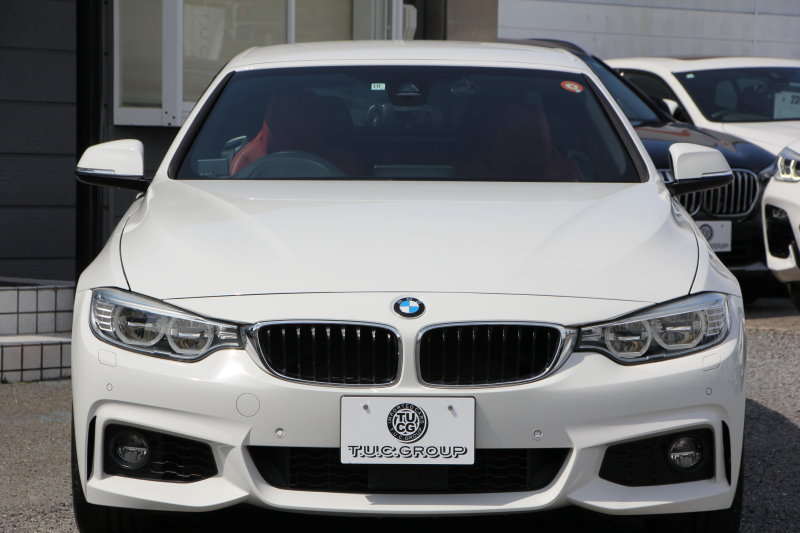 BMW 4シリーズ 440i ｶﾌﾞﾘｵﾚ Mｽﾎﾟｰﾂ 電動ｵｰﾌﾟﾝ B58B30A新ｴﾝｼﾞﾝ 326馬力直6ﾀｰﾎﾞﾋｰﾀｰ赤革 LEDﾍｯﾄﾞﾗｲﾄ 追従ACC HUD ﾚｰﾝﾁｪﾝｼﾞ警告 衝突軽減ﾌﾞﾚｰｷ 車線逸脱警告 歩行者警告 HDDﾅﾋﾞTV 19AW 専用ｴｱﾛ 2年保証