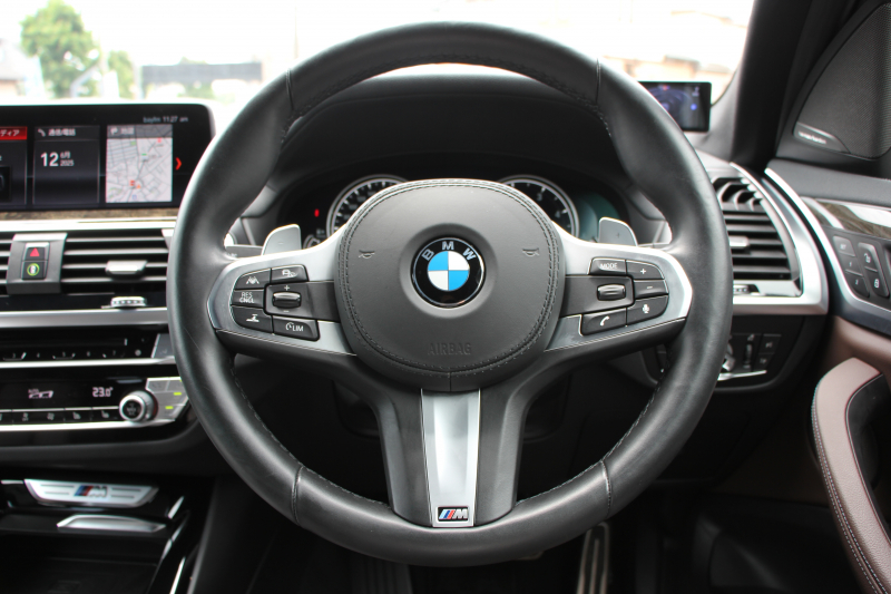 BMW X3 M40d ｾﾚｸﾄP 326馬力 3.0LﾃﾞｨｰｾﾞﾙﾀｰﾎﾞﾊﾟﾉﾗﾏｻﾝR ﾍﾞﾝﾁﾚｰｼｮﾝ 全席ﾋｰﾀｰ茶革 ﾊｰﾏﾝｶｰﾄﾞﾝｻｳﾝﾄﾞHUD 専用21AW Mｽﾎﾟｰﾂﾃﾞﾌ&ﾌﾞﾚｰｷ 追従ACC ｽﾃｱﾘﾝｸﾞｻﾎﾟｰﾄ ﾀｯﾁ画面HDDﾅﾋﾞTV 360度ｶﾒﾗ ｱﾝﾋﾞｴﾝﾄﾗｲﾄ 電動ﾄﾗﾝｸ LEDﾍｯﾄﾞﾗｲﾄ 2年保証