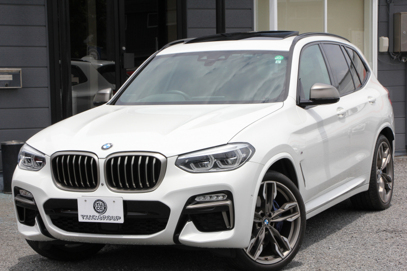 BMW X3 M40d ｾﾚｸﾄP 326馬力 3.0LﾃﾞｨｰｾﾞﾙﾀｰﾎﾞﾊﾟﾉﾗﾏｻﾝR ﾍﾞﾝﾁﾚｰｼｮﾝ 全席ﾋｰﾀｰ茶革 ﾊｰﾏﾝｶｰﾄﾞﾝｻｳﾝﾄﾞHUD 専用21AW Mｽﾎﾟｰﾂﾃﾞﾌ&ﾌﾞﾚｰｷ 追従ACC ｽﾃｱﾘﾝｸﾞｻﾎﾟｰﾄ ﾀｯﾁ画面HDDﾅﾋﾞTV 360度ｶﾒﾗ ｱﾝﾋﾞｴﾝﾄﾗｲﾄ 電動ﾄﾗﾝｸ LEDﾍｯﾄﾞﾗｲﾄ 2年保証