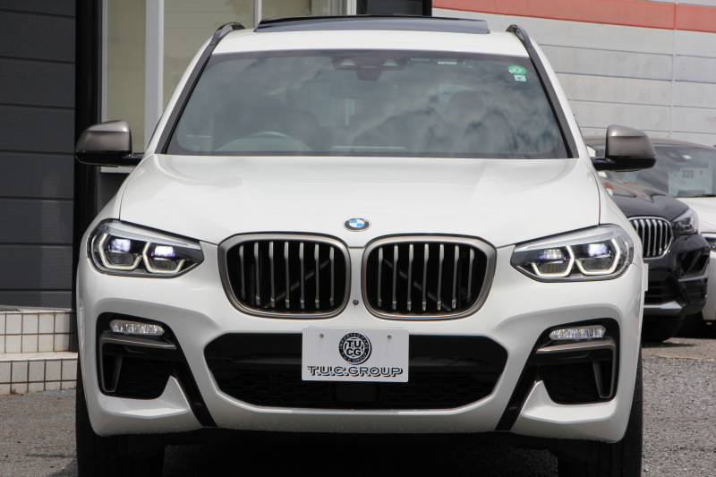 BMW X3 M40d ｾﾚｸﾄP 326馬力 3.0LﾃﾞｨｰｾﾞﾙﾀｰﾎﾞﾊﾟﾉﾗﾏｻﾝR ﾍﾞﾝﾁﾚｰｼｮﾝ 全席ﾋｰﾀｰ茶革 ﾊｰﾏﾝｶｰﾄﾞﾝｻｳﾝﾄﾞHUD 専用21AW Mｽﾎﾟｰﾂﾃﾞﾌ&ﾌﾞﾚｰｷ 追従ACC ｽﾃｱﾘﾝｸﾞｻﾎﾟｰﾄ ﾀｯﾁ画面HDDﾅﾋﾞTV 360度ｶﾒﾗ ｱﾝﾋﾞｴﾝﾄﾗｲﾄ 電動ﾄﾗﾝｸ LEDﾍｯﾄﾞﾗｲﾄ 2年保証