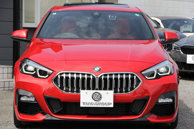 BMW 2シリーズ 218d ｸﾞﾗﾝｸｰﾍﾟMｽﾎﾟｰﾂ EDJOY+ ﾌﾟﾗｽP 1ｵﾅ ﾊﾟﾉﾗﾏｻﾝR ﾏｸﾞﾏﾚｯﾄﾞﾚｻﾞｰ ｼｰﾄﾋｰﾀｰ&ﾗﾝﾊﾞｰｻﾎﾟｰﾄ 燃費21.3km/L 追従ACC LEDﾍｯﾄﾞﾗｲﾄ ｲﾙﾐﾎﾞｽﾄﾝﾄﾘﾑ ﾀｯﾁ画面HDDﾅﾋﾞApplecarplay Pｱｼｽﾄ 後退ｱｼｽﾄ 2年保証