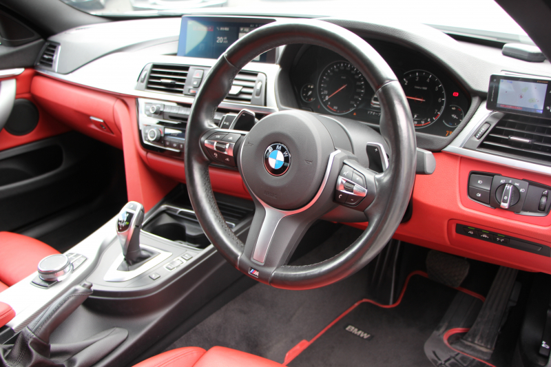 BMW 4シリーズ 420i ｸﾞﾗﾝｸｰﾍﾟMｽﾎﾟｰﾂ 後期 ﾋｰﾀｰ赤革 追従ACC LEDﾍｯﾄﾞﾗｲﾄ&ﾃｰﾙ ENERGY20AW 液晶ﾒｰﾀｰ ﾀｯﾁ画面HDDﾅﾋﾞTV Bｶﾒﾗ 電動ﾄﾗﾝｸ ｽﾏｰﾄｷｰ ﾚｰﾝﾁｪﾝｼﾞ警告 衝突軽減ﾌﾞﾚｰｷ 車線逸脱&歩行者警告 2年保証