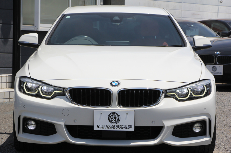 BMW 4シリーズ 420i ｸﾞﾗﾝｸｰﾍﾟMｽﾎﾟｰﾂ 後期 ﾋｰﾀｰ赤革 追従ACC LEDﾍｯﾄﾞﾗｲﾄ&ﾃｰﾙ ENERGY20AW 液晶ﾒｰﾀｰ ﾀｯﾁ画面HDDﾅﾋﾞTV Bｶﾒﾗ 電動ﾄﾗﾝｸ ｽﾏｰﾄｷｰ ﾚｰﾝﾁｪﾝｼﾞ警告 衝突軽減ﾌﾞﾚｰｷ 車線逸脱&歩行者警告 2年保証