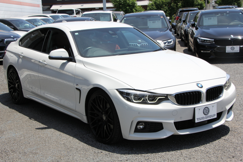 BMW 4シリーズ 420i ｸﾞﾗﾝｸｰﾍﾟMｽﾎﾟｰﾂ 後期 ﾋｰﾀｰ赤革 追従ACC LEDﾍｯﾄﾞﾗｲﾄ&ﾃｰﾙ ENERGY20AW 液晶ﾒｰﾀｰ ﾀｯﾁ画面HDDﾅﾋﾞTV Bｶﾒﾗ 電動ﾄﾗﾝｸ ｽﾏｰﾄｷｰ ﾚｰﾝﾁｪﾝｼﾞ警告 衝突軽減ﾌﾞﾚｰｷ 車線逸脱&歩行者警告 2年保証