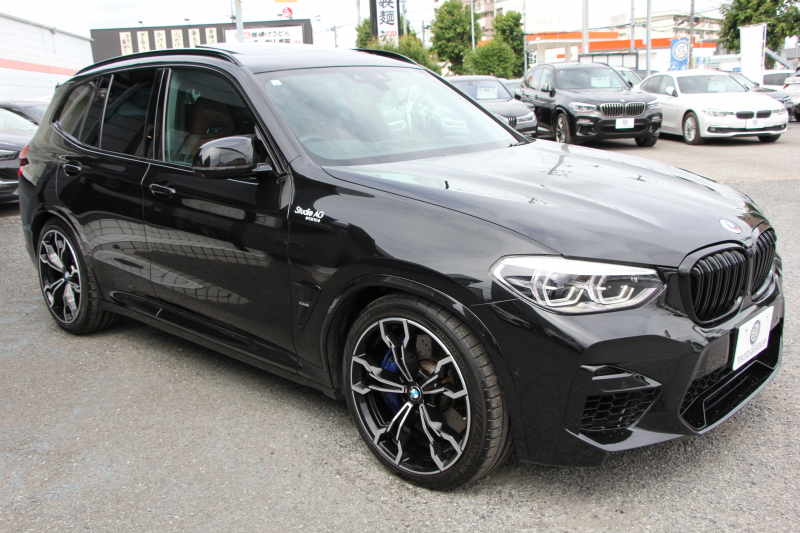 BMW Mシリーズ X3M ｺﾝﾍﾟﾃｨｼｮﾝ 4WD 510馬力 ﾊﾟﾉﾗﾏｻﾝﾙｰﾌ Individualﾒﾘﾉﾚｻﾞｰ Mspｴｸﾞｿﾞｰｽﾄ 全席ﾋｰﾀｰ ﾍﾞﾝﾁﾚｰｼｮﾝ ﾃﾞｨｽﾌﾟﾚｲｷｰ ﾊｰﾏﾝｶｰﾄﾞﾝｻﾗｳﾝﾄﾞ追従ACC HUD ｼﾞｪｽﾁｬｰC ﾘｱｼｰﾄ可倒調整 LEDﾍｯﾄﾞﾗｲﾄ ｵｰﾄﾊｲﾋﾞｰﾑ 2年保証