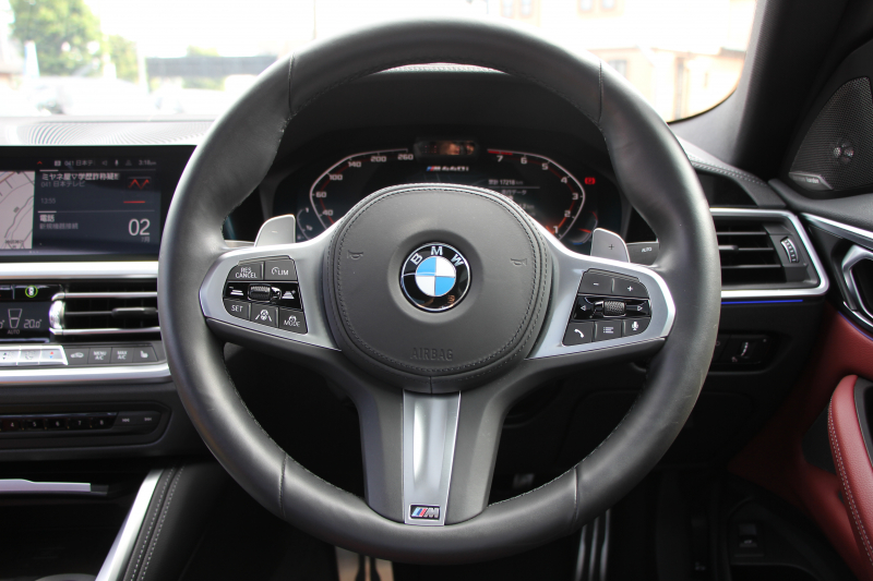 BMW 4シリーズ M440i Xdrive ｸｰﾍﾟｲﾉﾍﾞｰｼｮﾝP 1ｵｰﾅ ｻﾝﾙｰﾌ ﾀｺﾗﾚｯﾄﾞﾚｻﾞｰ ﾊｰﾏﾝｶｰﾄﾞﾝ ﾚｰｻﾞｰﾗｲﾄ 3Dﾃﾞｻﾞｲﾝｶｰﾎﾞﾝﾘｯﾌﾟindividualｵﾌﾟｼｮﾝ19AW 387馬力 直6ﾀｰﾎﾞ追従ACC HUD 360度ｶﾒﾗ 電動ﾄﾗﾝｸ ﾀｯﾁ画面HDDﾅﾋﾞｱｯﾌﾟﾙｶｰﾌﾟﾚｲ 2年保証