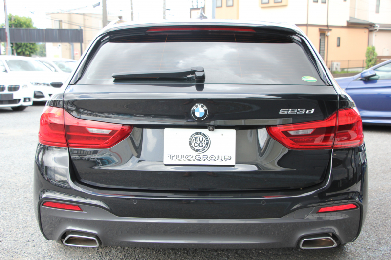 BMW 5シリーズ 523d ﾂｰﾘﾝｸﾞMｽﾎﾟｰﾂ ﾊｲﾗｲﾝ 1ｵｰﾅ 型式変更後LDA-JM20 全席ﾋｰﾀｰ黒革 新ﾒｰﾀｰ HUD LEDﾍｯﾄﾞﾗｲﾄ 追従ACC ｽﾃｱﾘﾝｸﾞｻﾎﾟｰﾄ ｵｰﾄﾊｲﾋﾞｰﾑ ﾀｯﾁ画面HDDﾅﾋﾞTV 360度ｶﾒﾗ 電動ﾘｱｹﾞｰﾄ ﾗﾝﾊﾞｰｻﾎﾟｰﾄ 2年保証