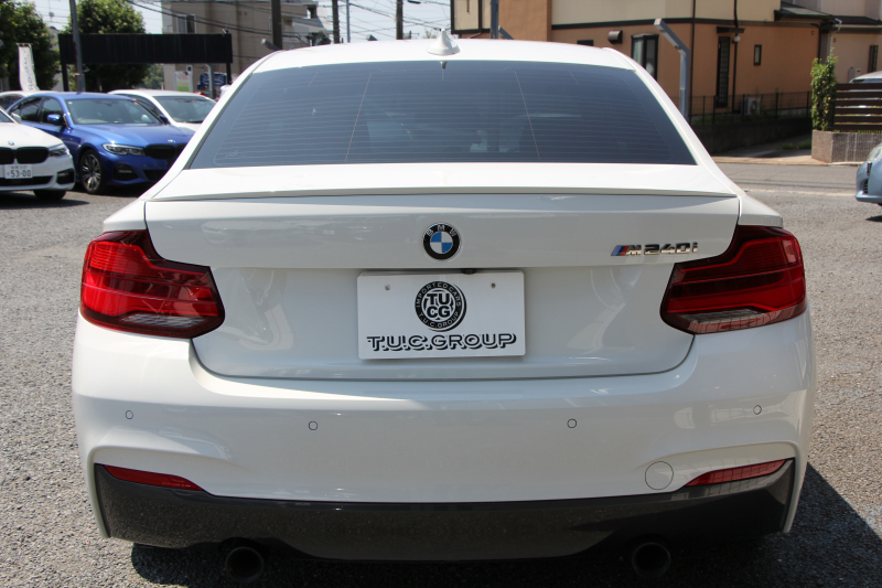 BMW 2シリーズ M240i ｸｰﾍﾟ後期 ﾌｪｲｽﾘﾌﾄ後 B58新ｴﾝｼﾞﾝ 340馬力 追従ACC ｼｰﾄﾋｰﾀｰ LEDﾍｯﾄﾞﾗｲﾄ LEDﾃｰﾙ ｱﾀﾞﾌﾟﾃｨﾌﾞMｻｽ ｼｰﾄﾋｰﾀｰ ﾀｯﾁ画面HDDﾅﾋﾞPｱｼｽﾄ ﾊﾟﾄﾞﾙｼﾌﾄ 8速AT 18AW 衝突軽減ﾌﾞﾚｰｷ ﾌ 2年保証