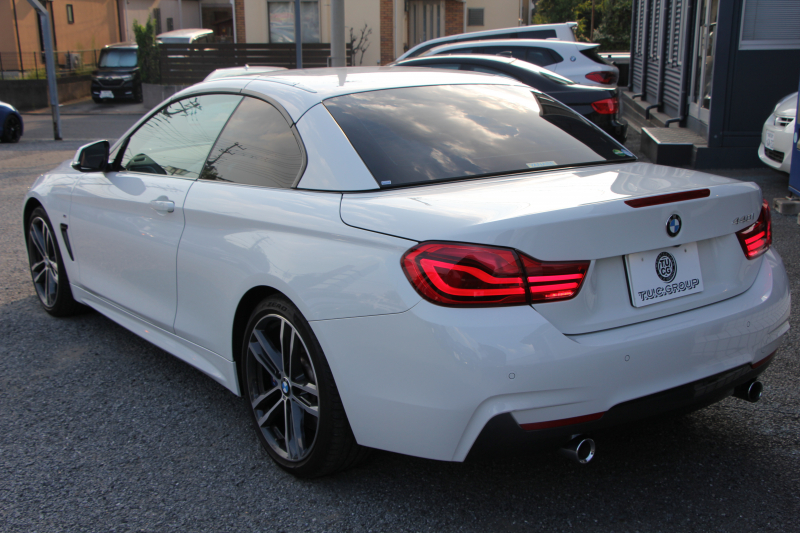 BMW 4シリーズ 440i ｶﾌﾞﾘｵﾚ Mｽﾎﾟｰﾂ ﾌｧｽﾄﾄﾗｯｸ&ﾌﾟﾗｽP 後期 ﾌｪｲｽﾘﾌﾄ後 1ｵｰﾅ ﾋｰﾀｰ赤革 ｴｱｶﾗｰ B58新ｴﾝｼﾞﾝ 326馬力 ｱﾀﾞﾌﾟﾃｨﾌﾞMｻｽ Mspﾌﾞﾚｰｷ HUD 追従ACC ﾚｰﾝﾁｪﾝｼﾞ警告 ﾊｰﾏﾝｶｰﾄﾞﾝ 液晶ﾒｰﾀｰ19AW ﾀｯﾁ画面HDDﾅﾋﾞTV LEDﾍｯﾄﾞﾗｲﾄ＆ﾃｰﾙ 2年保証
