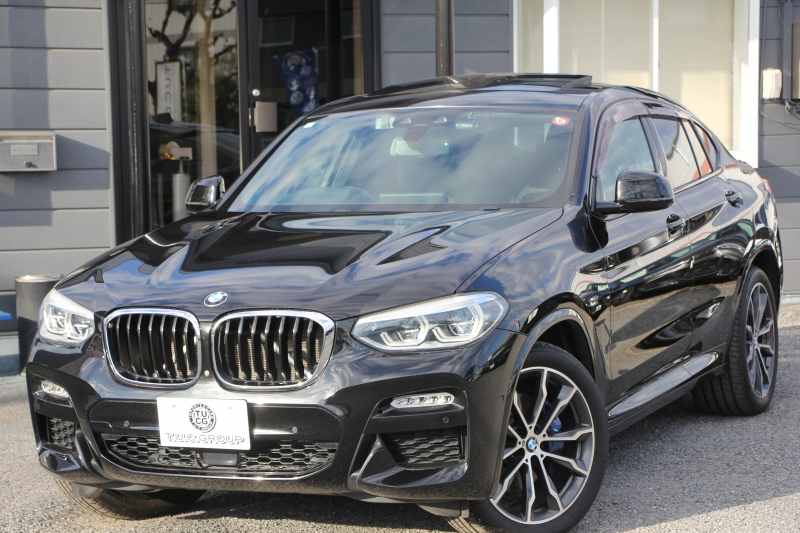 BMW X4 Xdrive30i Mｽﾎﾟｰﾂ ｾﾚｸﾄP ﾊﾟﾉﾗﾏｻﾝﾙｰﾌ 全席ﾋｰﾀｰ黒革 ｱｸﾃｨﾌﾞﾍﾞﾝﾁﾚｰｼｮﾝ ﾊｰﾏﾝｶｰﾄﾞﾝ ｼﾞｪｽﾁｬｰC 液晶ﾒｰﾀｰ 追従ACC ｽﾃｱﾘﾝｸﾞｻﾎﾟｰﾄ HUD ｵﾌﾟｼｮﾝ20AW ﾀｯﾁ画面HDDﾅﾋﾞ360度ｶﾒﾗ LEDﾍｯﾄﾞﾗｲﾄ ｵｰﾄﾊｲﾋﾞｰﾑ 電動ﾄﾗﾝｸ 2年保証