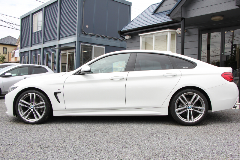 BMW 4シリーズ 420i ｸﾞﾗﾝｸｰﾍﾟMｽﾎﾟｰﾂ LCI後期 1ｵｰﾅ ﾌｪｲｽﾘﾌﾄ後 ｼｰﾄﾋｰﾀｰ 追従ACC LEDﾍｯﾄﾞﾗｲﾄ&ﾃｰﾙ&ﾌｫｸﾞｵﾌﾟｼｮﾝ19AW ﾀｯﾁ画面HDDﾅﾋﾞTV Bｶﾒﾗ 電動ﾄﾗﾝｸ ｽﾏｰﾄｷｰ 液晶ﾒｰﾀｰ Hi-fiｽﾋﾟｰｶｰ 衝突軽減ﾌﾞﾚｰｷ 車線逸脱警告 歩行者警告 2年保証