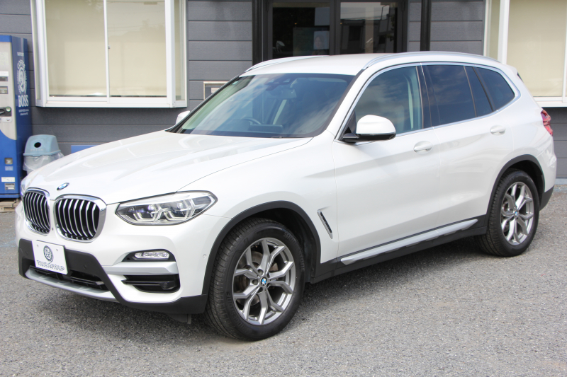 BMW X3 Xdrive20d Xﾗｲﾝ 真珠色 1ｵｰﾅ 全席ﾋｰﾀｰ茶革 HUD 追従ACC ｽﾃｱﾘﾝｸﾞｻﾎﾟｰﾄ 液晶ﾒｰﾀｰ ﾀｯﾁ画面対応HDDﾅﾋﾞTV LEDﾍｯﾄﾞﾗｲﾄ ｵｰﾄﾊｲﾋﾞｰﾑ 360度ｶﾒﾗ 電動ﾄﾗﾝｸ 衝突軽減ﾌﾞﾚｰｷ 車線逸脱警告 歩行者警告 2年保証