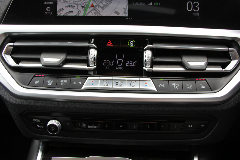 BMW 3シリーズ 320i Mｽﾎﾟｰﾂ ﾃﾞﾋﾞｭｰ&ｺﾝﾌｫｰﾄP ｻﾝﾙｰﾌ ﾋｰﾀｰ黒革 専用ﾌﾞﾙｰｽﾃｯﾁ 19AW 追従ACC ｽﾃｱﾘﾝｸﾞｻﾎﾟｰﾄ LEDﾍｯﾄﾞﾗｲﾄ ｵｰﾄﾊｲﾋﾞｰﾑ 電動ﾄﾗﾝｸ ｱｯﾌﾟﾙｶｰﾌﾟﾚｲ ﾀｯﾁ画面HDDﾅﾋﾞﾜｲﾔﾚｽ充電 Hi-fiｽﾋﾟｰｶｰ Pｱｼｽﾄ 専用ｴｱﾛ 2年保証