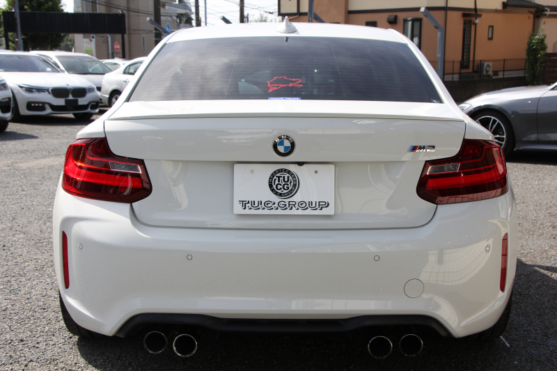 BMW Mシリーズ M2ｸｰﾍﾟMDCT 370馬力 直6ﾀｰﾎﾞ7速DCT ﾋｰﾀｰ黒革 ﾊｰﾏﾝｶｰﾄﾞﾝｻｳﾝﾄﾞiﾄﾞﾗｲﾌﾞHDDﾅﾋﾞBｶﾒﾗ 専用19AW 衝突軽減ﾌﾞﾚｰｷ 車線逸脱警告 歩行者警告 ﾌﾞﾚｰｷ付ｸﾙｺﾝ ｽﾏｰﾄｷｰ ｶｰﾎﾞﾝｲﾝﾃﾘｱﾄﾘﾑ ﾊﾟﾄﾞﾙｼﾌﾄ 2年保証