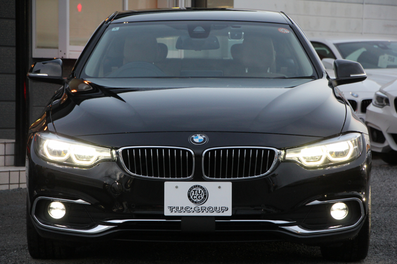 BMW 4シリーズ 420i ｸﾞﾗﾝｸｰﾍﾟﾗｸﾞｼﾞｭｱﾘｰ 後期 ｵｲｽﾀｰﾚｻﾞｰ ｼｰﾄﾋｰﾀｰ 液晶ﾒｰﾀｰ LEDﾍｯﾄﾞﾗｲﾄ&ﾃｰﾙ 追従ACC ﾚｰﾝﾁｪﾝｼﾞ警告 ﾌﾙｾｸﾞTV ﾀｯﾁ画面HDDﾅﾋﾞｸﾛｰﾑﾗｲﾝｴｸｽﾃﾘｱ 電動ﾄﾗﾝｸ 衝突軽減ﾌﾞﾚｰｷ 車線逸脱警告 歩行者警告 2年保証