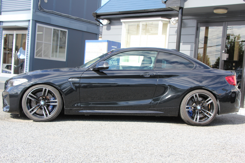 BMW Mシリーズ M2ｸｰﾍﾟMDCT 370馬力 直6ﾀｰﾎﾞ7速DCT ﾋｰﾀｰ黒革 ﾊｰﾏﾝｶｰﾄﾞﾝｻｳﾝﾄﾞH&Rｻｽ iﾄﾞﾗｲﾌﾞHDDﾅﾋﾞBｶﾒﾗ 専用19AW 衝突軽減ﾌﾞﾚｰｷ 車線逸脱警告 歩行者警告 ﾌﾞﾚｰｷ付ｸﾙｺﾝ ｽﾏｰﾄｷｰ ｶｰﾎﾞﾝｲﾝﾃﾘｱﾄﾘﾑ ﾊﾟﾄﾞﾙｼﾌﾄ 2年保証