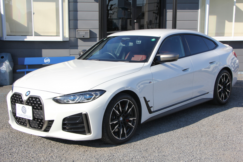 BMW 4シリーズ M440i Xdrive ｸﾞﾗﾝｸｰﾍﾟｲﾉﾍﾞｰｼｮﾝP 387馬力 直6ﾀｰﾎﾞ4WD ﾋｰﾀｰ赤革 ﾚｰｻﾞｰﾗｲﾄ 360度ｶﾒﾗ ﾊｰﾏﾝｶｰﾄﾞﾝ ｱﾀﾞﾌﾟﾃｨﾌﾞMｻｽ Mｽﾎﾟｰﾂﾃﾞﾌ ﾊｲｸﾞﾛｽﾚｯﾄﾞｷｬﾘﾊﾟｰ ｼﾞｪｽﾁｬｰC ﾜｲﾔﾚｽ充電 ｱｯﾌﾟﾙｶｰﾌﾟﾚｲ ﾀｯﾁ画面対応HDDﾅﾋﾞ2年保証