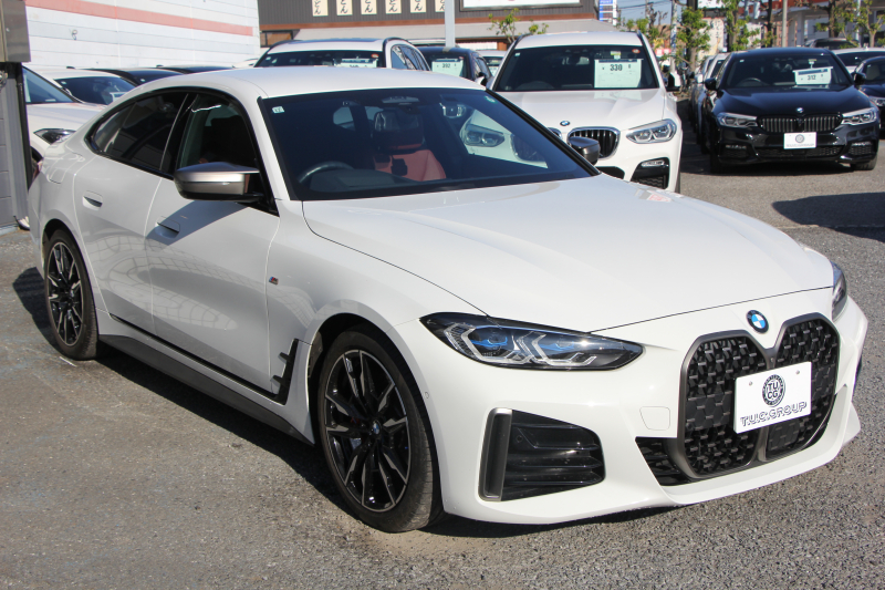 BMW 4シリーズ M440i Xdrive ｸﾞﾗﾝｸｰﾍﾟｲﾉﾍﾞｰｼｮﾝP 387馬力 直6ﾀｰﾎﾞ4WD ﾋｰﾀｰ赤革 ﾚｰｻﾞｰﾗｲﾄ 360度ｶﾒﾗ ﾊｰﾏﾝｶｰﾄﾞﾝ ｱﾀﾞﾌﾟﾃｨﾌﾞMｻｽ Mｽﾎﾟｰﾂﾃﾞﾌ ﾊｲｸﾞﾛｽﾚｯﾄﾞｷｬﾘﾊﾟｰ ｼﾞｪｽﾁｬｰC ﾜｲﾔﾚｽ充電 ｱｯﾌﾟﾙｶｰﾌﾟﾚｲ ﾀｯﾁ画面対応HDDﾅﾋﾞ2年保証