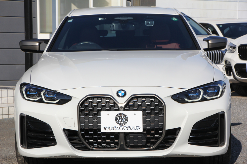 BMW 4シリーズ M440i Xdrive ｸﾞﾗﾝｸｰﾍﾟｲﾉﾍﾞｰｼｮﾝP 387馬力 直6ﾀｰﾎﾞ4WD ﾋｰﾀｰ赤革 ﾚｰｻﾞｰﾗｲﾄ 360度ｶﾒﾗ ﾊｰﾏﾝｶｰﾄﾞﾝ ｱﾀﾞﾌﾟﾃｨﾌﾞMｻｽ Mｽﾎﾟｰﾂﾃﾞﾌ ﾊｲｸﾞﾛｽﾚｯﾄﾞｷｬﾘﾊﾟｰ ｼﾞｪｽﾁｬｰC ﾜｲﾔﾚｽ充電 ｱｯﾌﾟﾙｶｰﾌﾟﾚｲ ﾀｯﾁ画面対応HDDﾅﾋﾞ2年保証