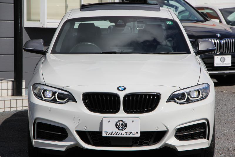 BMW 2シリーズ M240i ｸｰﾍﾟ後期 1ｵｰﾅ ｻﾝﾙｰﾌ ﾋｰﾀｰ黒革 追従ACC B58新ｴﾝｼﾞﾝ 直6ﾀｰﾎﾞ340馬力 LEDﾍｯﾄﾞﾗｲﾄ LEDﾃｰﾙ ｱﾀﾞﾌﾟﾃｨﾌﾞMｻｽ 専用ﾌﾞﾚｰｷ ｼﾞｪｯﾄﾌﾞﾗｯｸ18AW ﾀｯﾁ画面HDDﾅﾋﾞPｱｼｽﾄ ﾊﾟﾄﾞﾙｼﾌﾄ 8速AT 衝突軽減ﾌﾞﾚｰｷ 2年保証