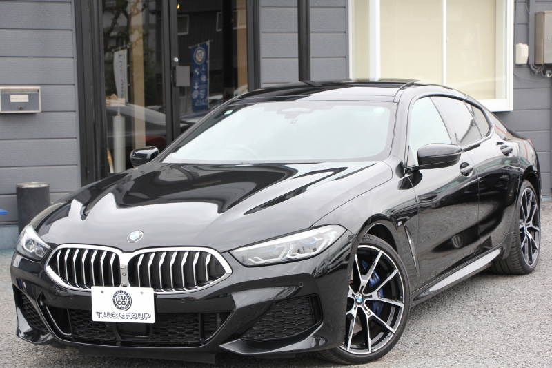 BMW 8シリーズ 840i ｸﾞﾗﾝｸｰﾍﾟMｽﾎﾟｰﾂ ﾊﾟﾉﾗﾏｻﾝﾙｰﾌ indiviﾒﾘﾉﾚｻﾞｰ ﾅｲﾄﾌﾞﾙｰ&ﾌﾞﾗｯｸﾚｻﾞｰ ﾚｰｻﾞｰﾗｲﾄ ｵﾌﾟｼｮﾝ20AW ﾊｰﾏﾝｶｰﾄﾞﾝｻｳﾝﾄﾞｸﾘｽﾀﾙﾌｨﾆｯｼｭ 360度ｶﾒﾗ 追従ACC HUD 全席ﾋｰﾀｰ ﾌﾛﾝﾄﾍﾞﾝﾁﾚｰｼｮﾝ ｿﾌﾄｸﾛｰｽﾞﾄﾞｱ 2年保証